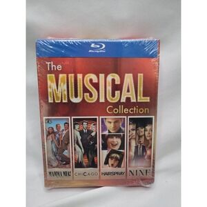 The Musical Collection Blu-Ray Box Set -NEW- Mamma Mia, Chicago, Nine, Hairspray